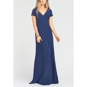 Show Me Your Mumu Geneva Crepe Gown